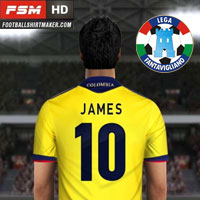 Maglia fantacalcio James Rodriguez